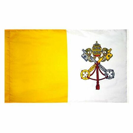 SS COLLECTIBLES 3 x 5 ft. Colonial Nylon - Glo Papal SS2648416